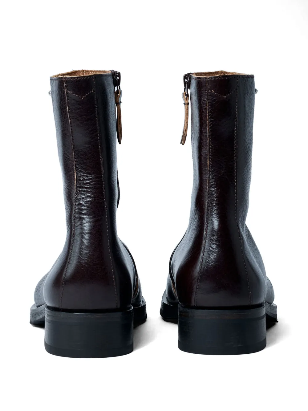 OUR LEGACY side-zip leather boots Bruin