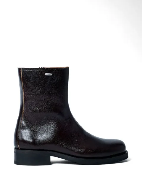 OUR LEGACY side-zip leather boots