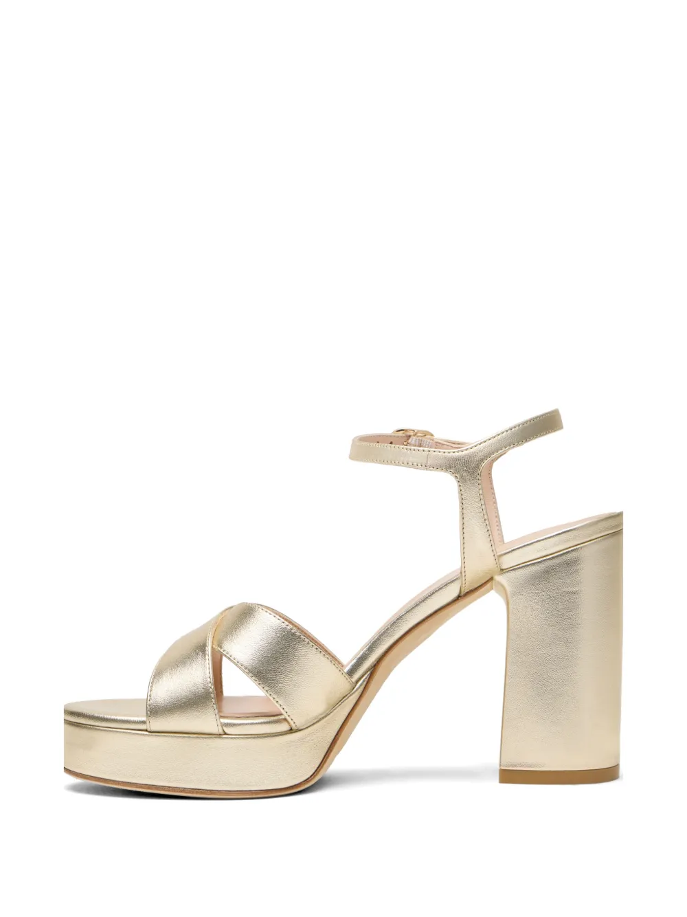 Stuart Weitzman 11cm Dayna sandals Goud