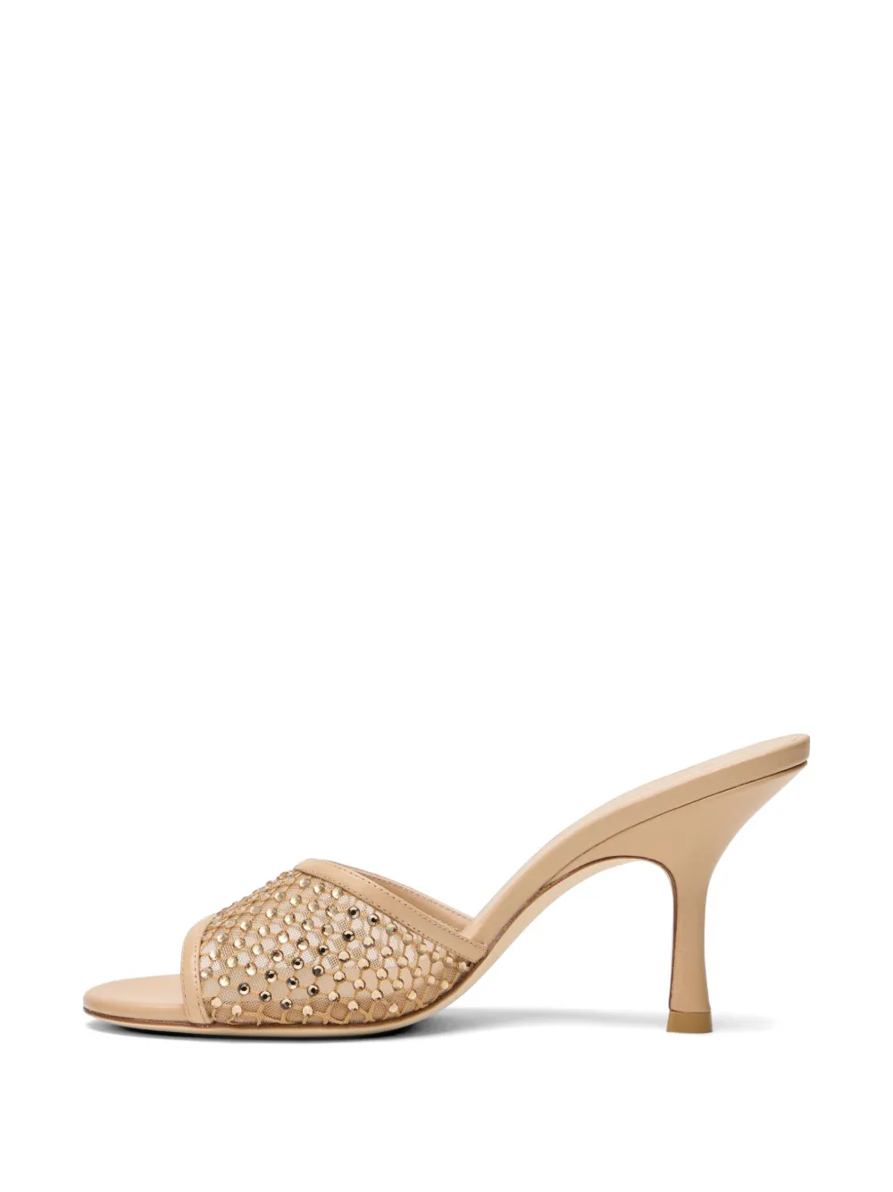 Stuart Weitzman 8.5cm Bareitall mules Beige