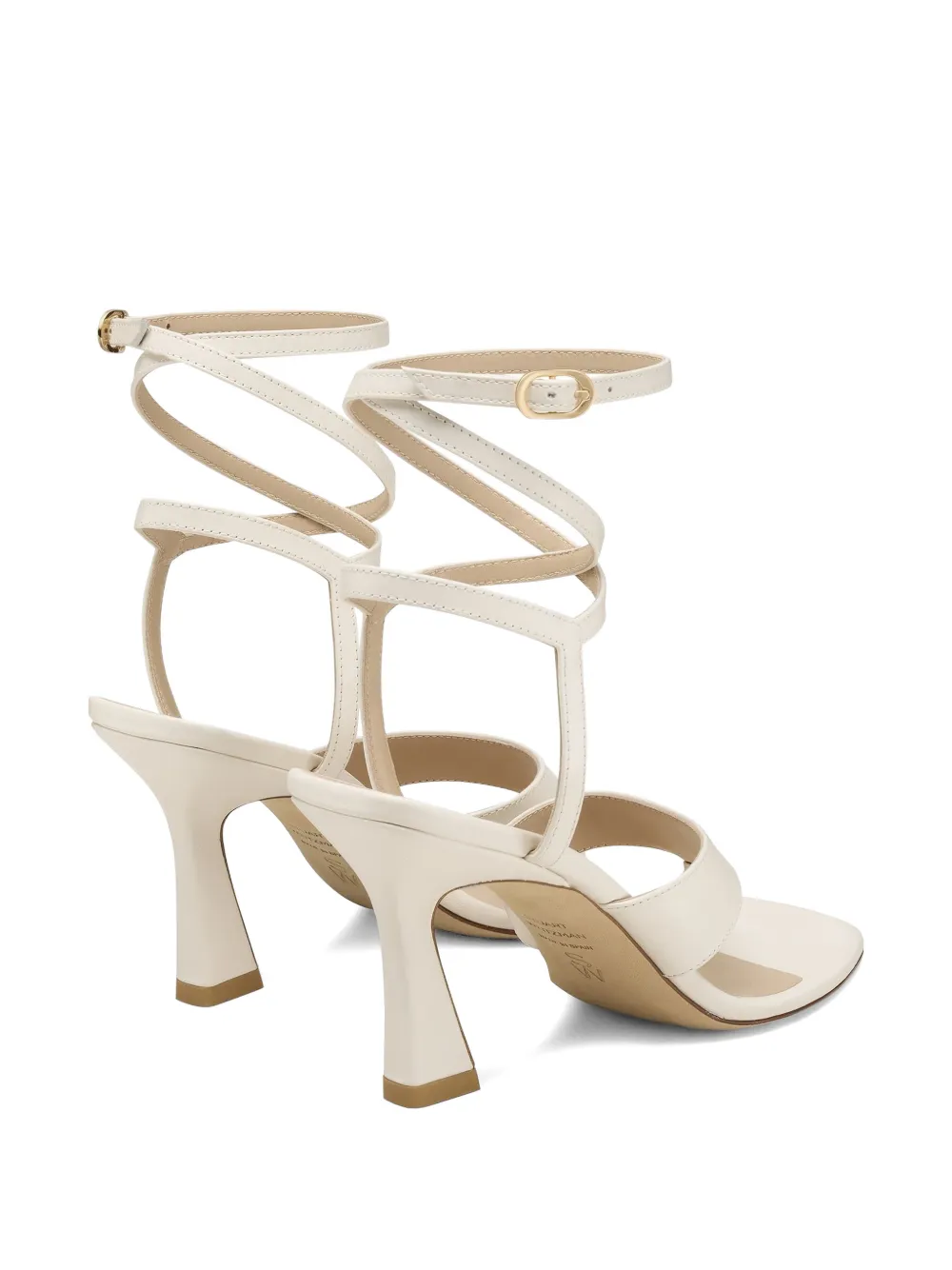 Stuart Weitzman 8.5cm Vinnie sandals Wit