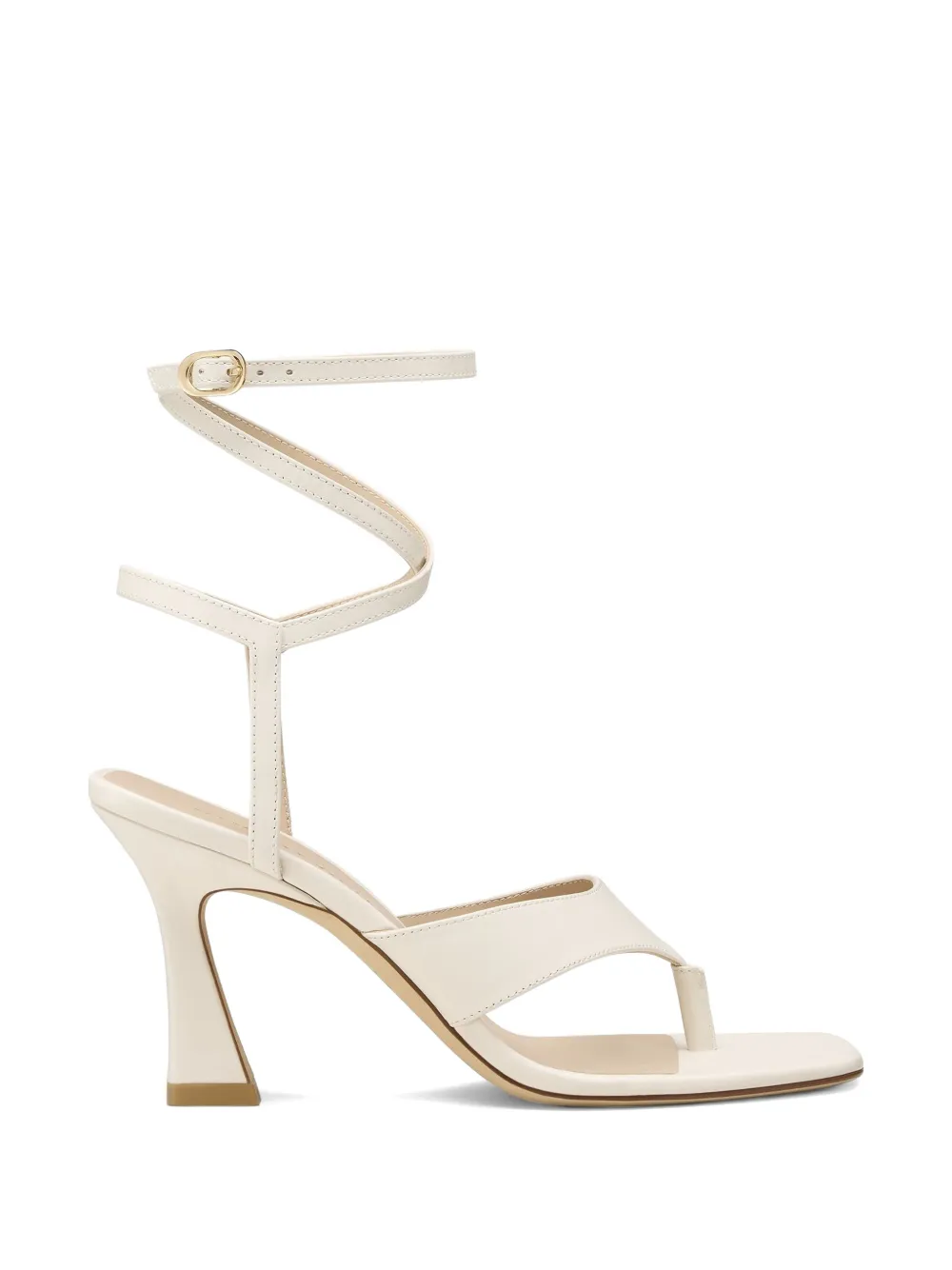 Stuart Weitzman 85mm Vinnie sandals - Weiß