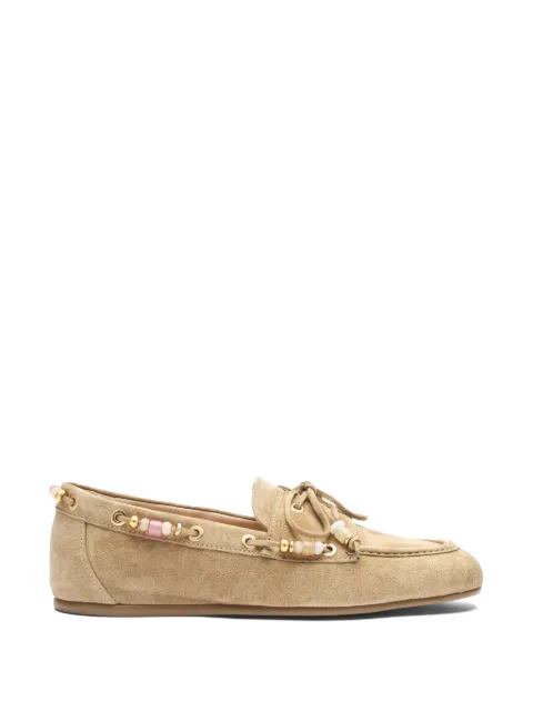 Stuart Weitzman Majorca Tinsley bead-embellished loafers