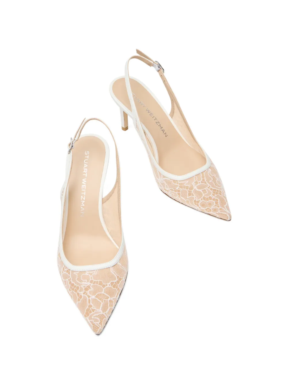 Stuart Weitzman 7.5cm Stuart Power pumps Beige