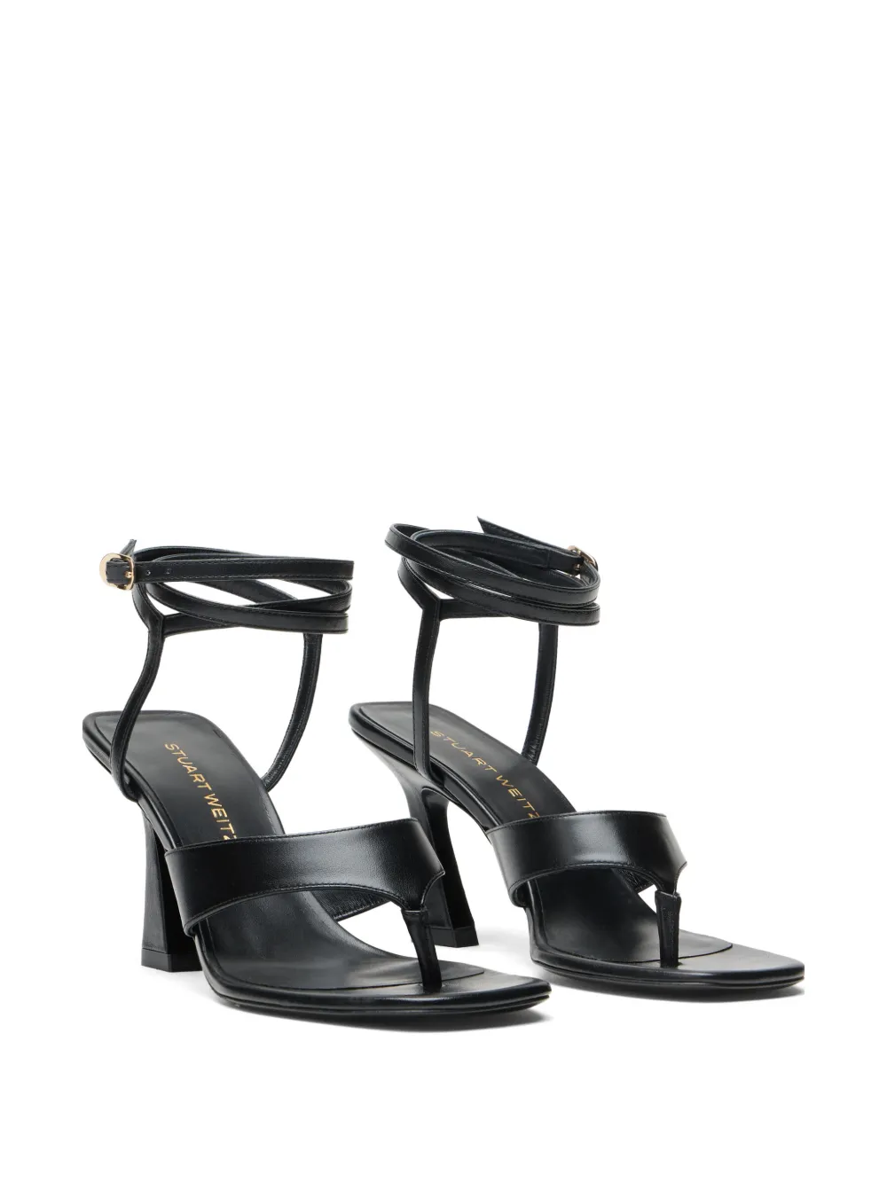 Stuart Weitzman 8.5cm Vinnie sandals Zwart