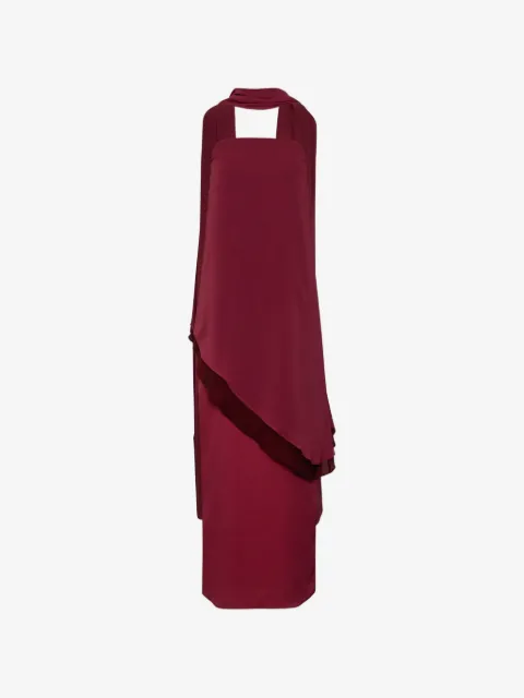 Baobab strapless scarf-detail dress