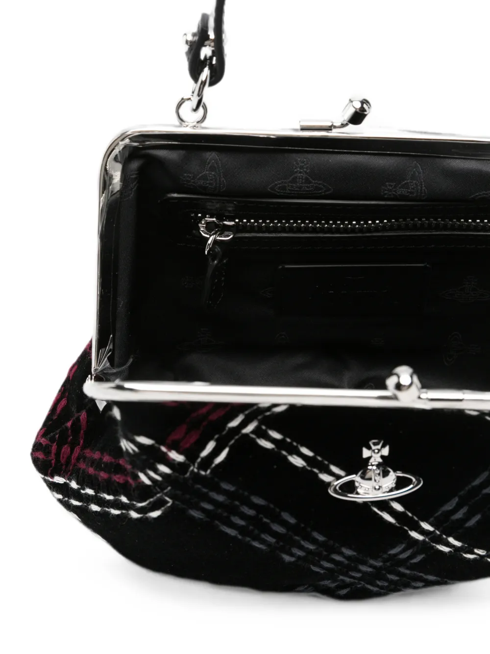 Vivienne Westwood Granny Frame portemonnee Zwart