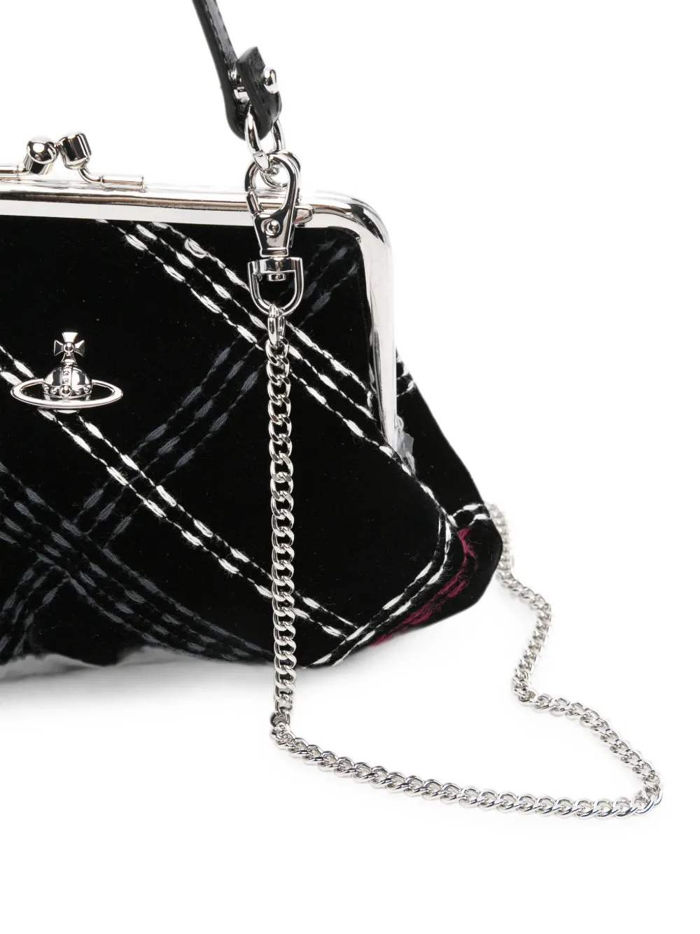 Vivienne Westwood Granny Frame portemonnee Zwart