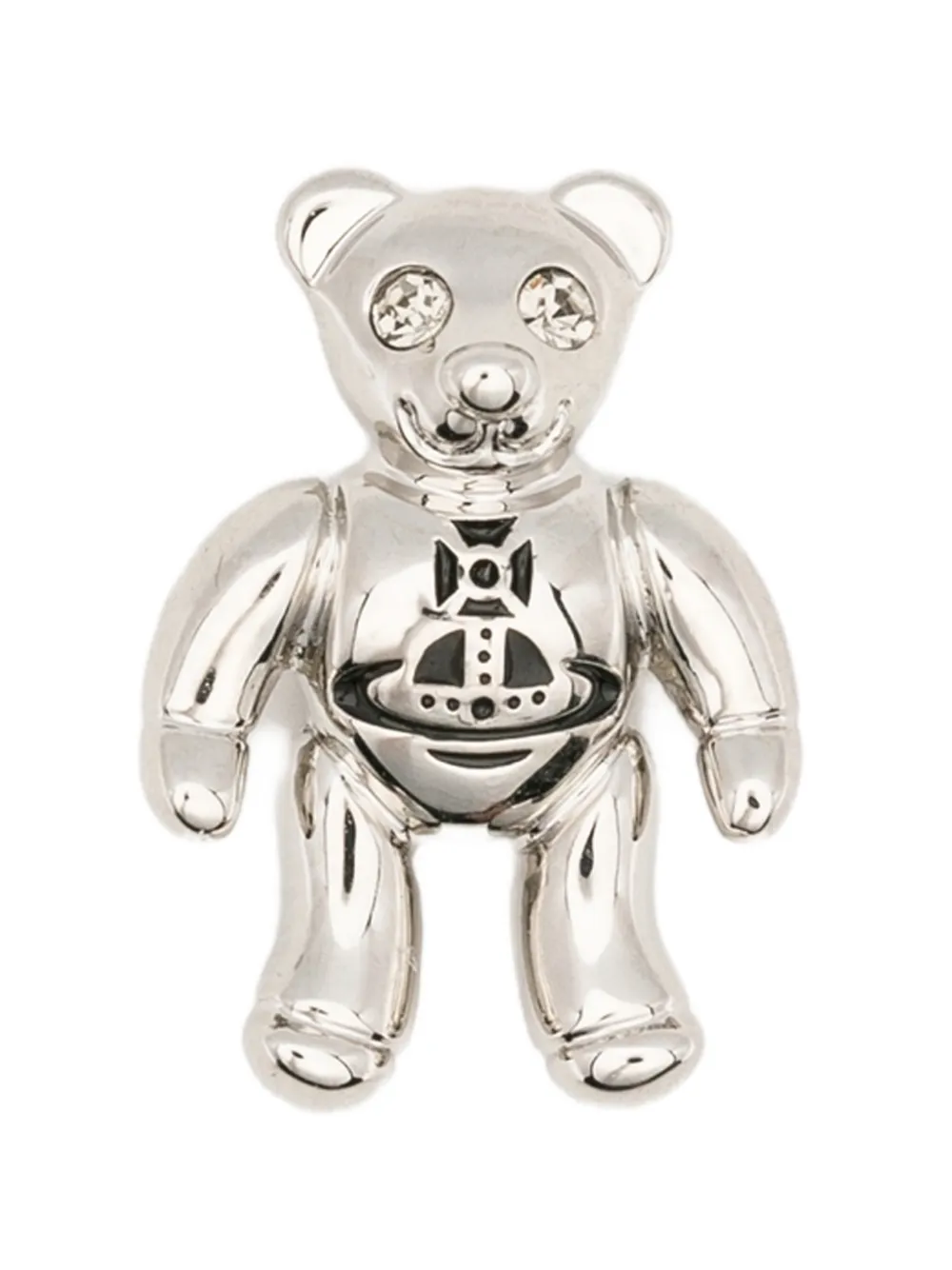 Vivienne Westwood Ruby teddy bear earrings