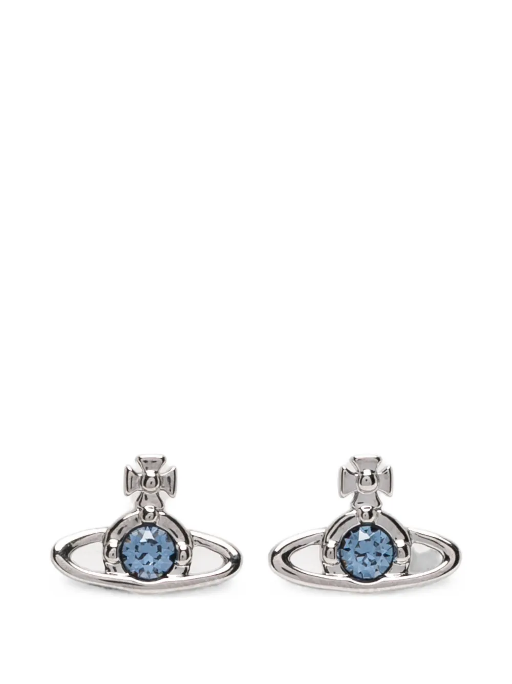 Vivienne Westwood Nano Solitaire Orb Earrings In Multi