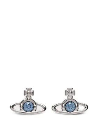 Vivienne Westwood Nano Solitaire Orb Earrings | Black | FARFETCH