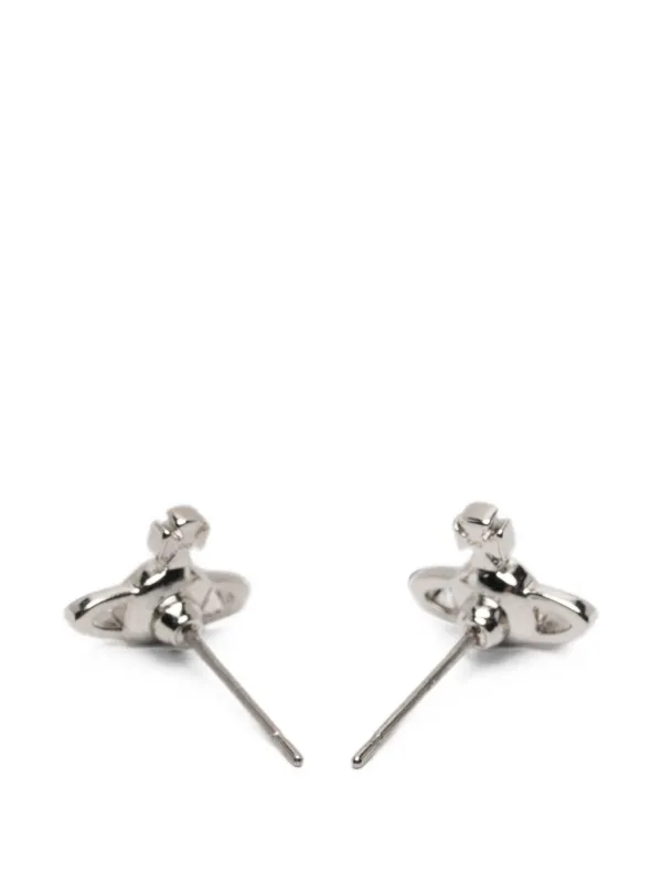 Vivienne Westwood Nano Solitaire Earrings | Silver | FARFETCH