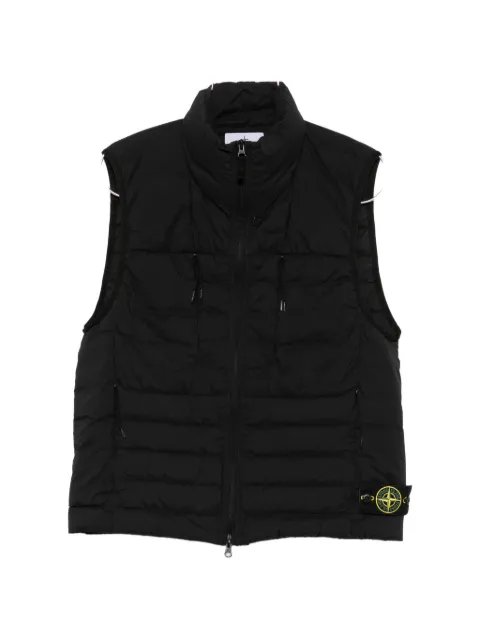 Stone Island logo-patch gilet