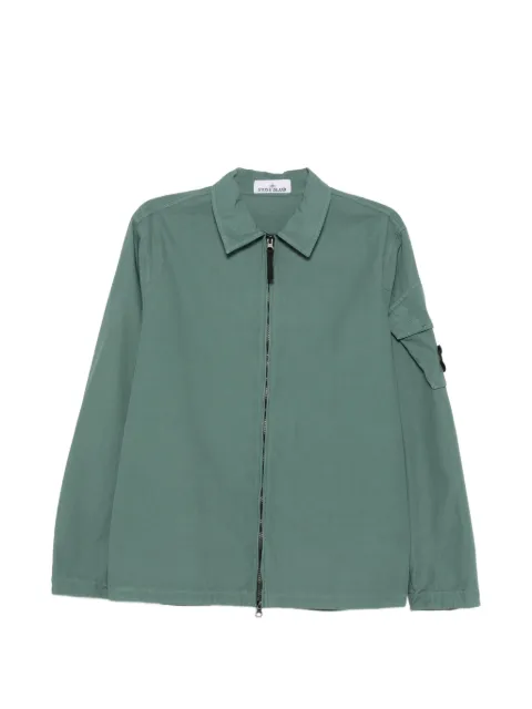 Stone Island zip-up shirt jacket