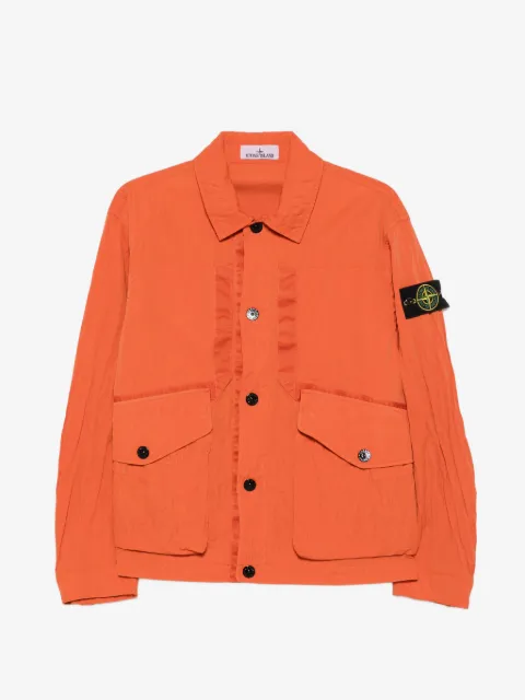 Stone Island surchemise à patch logo