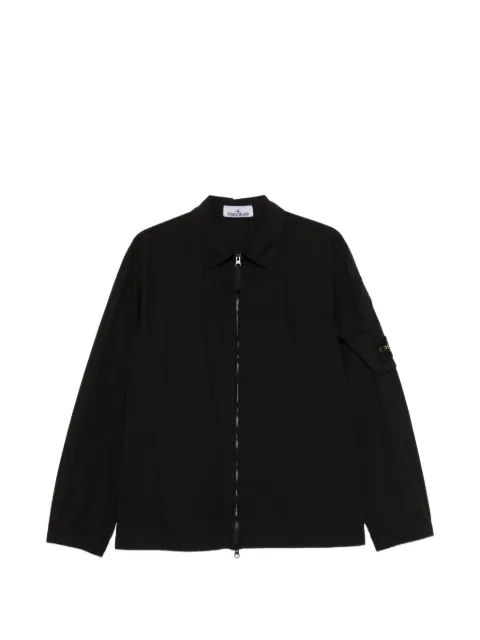 Stone Island zip-fastening overshirt