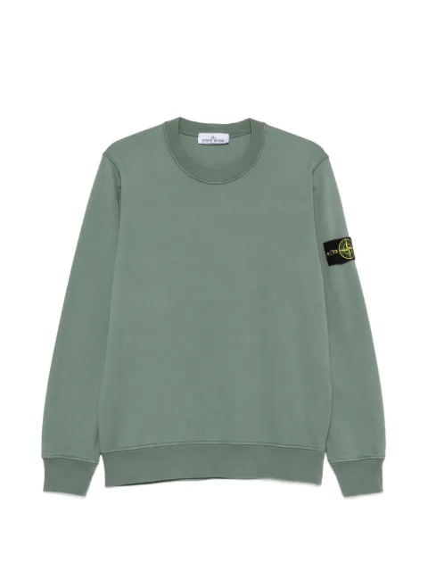 Stone Island sudadera con parche del logo