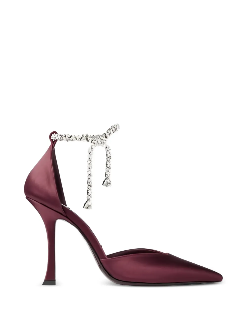 Jimmy Choo Stevie crystal-embellished pumps Paars