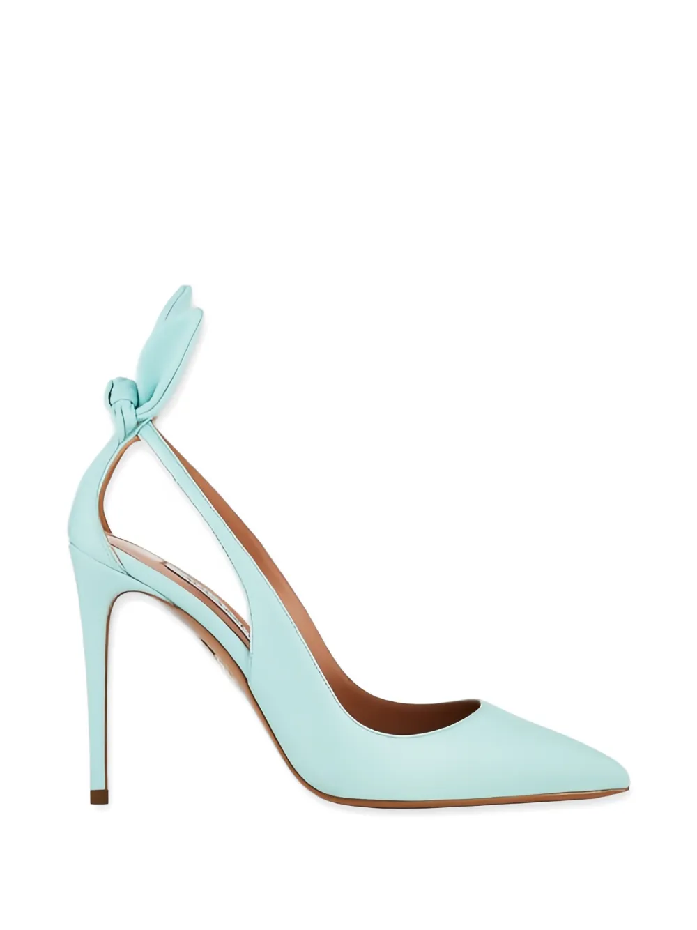 Aquazzura Deneuve bow-detail pumps - Blu
