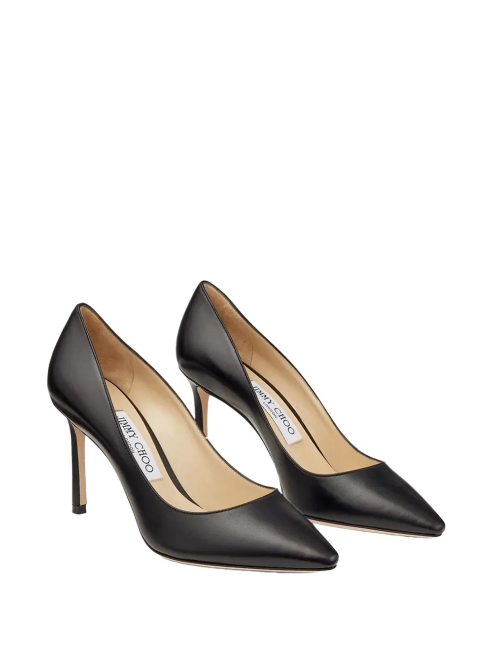 Jimmy Choo Romy leather pumps Zwart