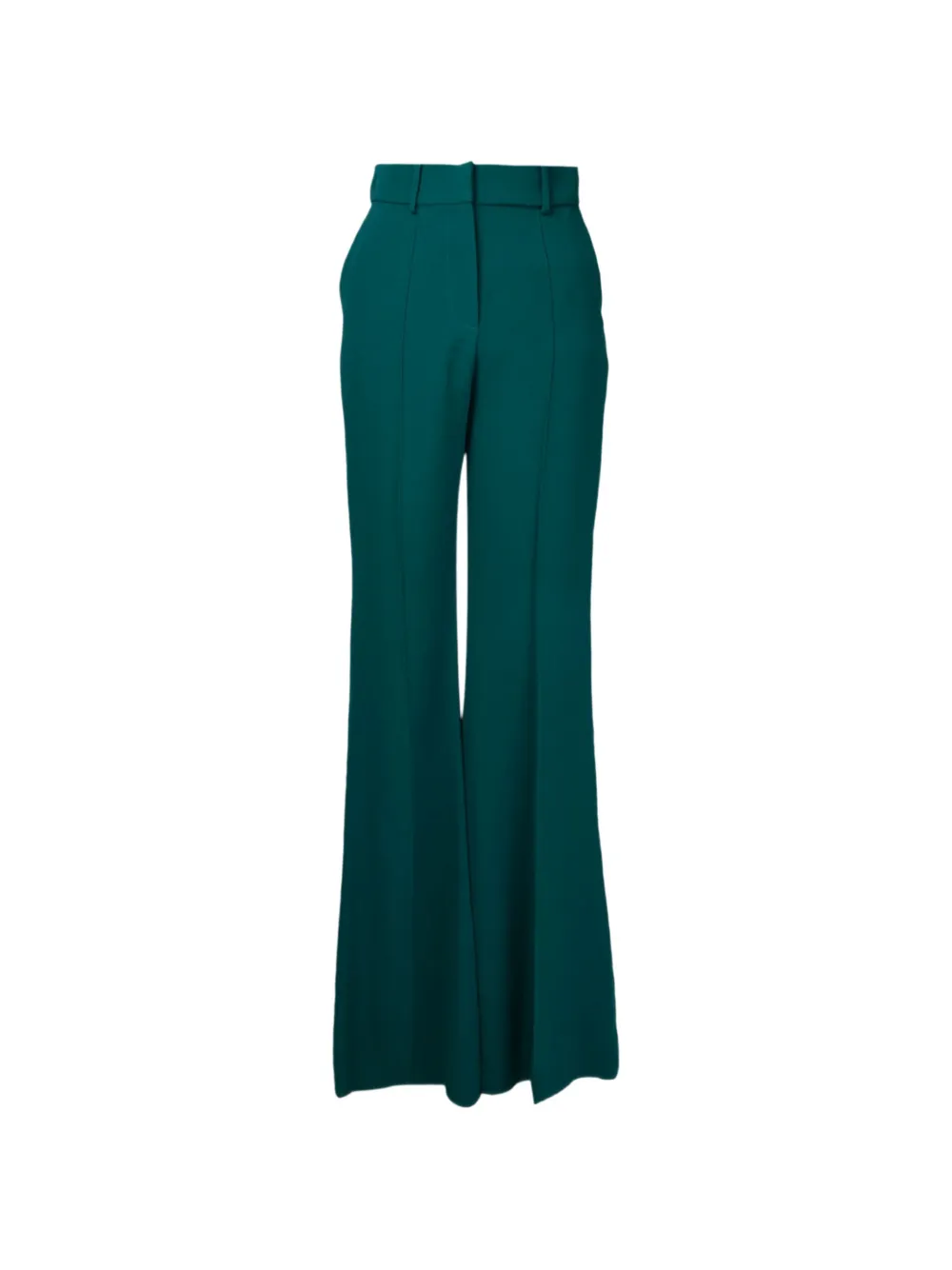 Elie Saab flared-bottom trousers - Grün
