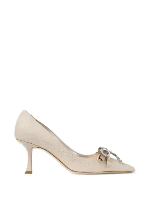 Jimmy Choo Bing 65 ミュール | ニュートラル | FARFETCH JP