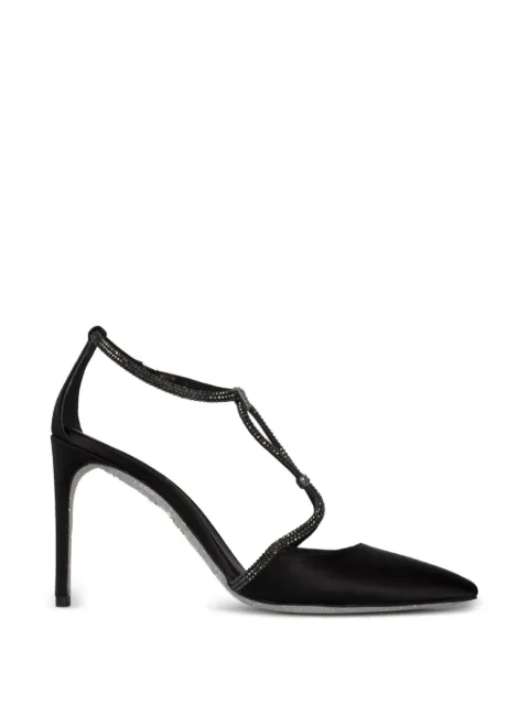 René Caovilla zapatos de tacón con apliques de cristal