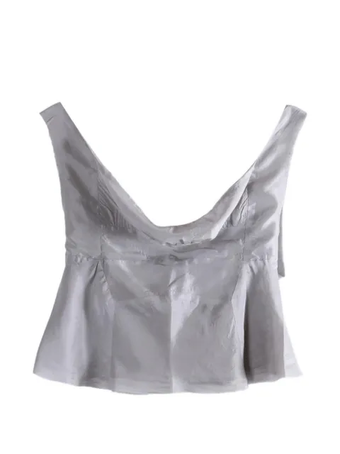Marc Le Bihan top con peplum