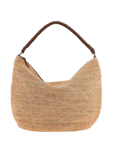 IBELIV Utopia crocheted raffia shoulder bag
