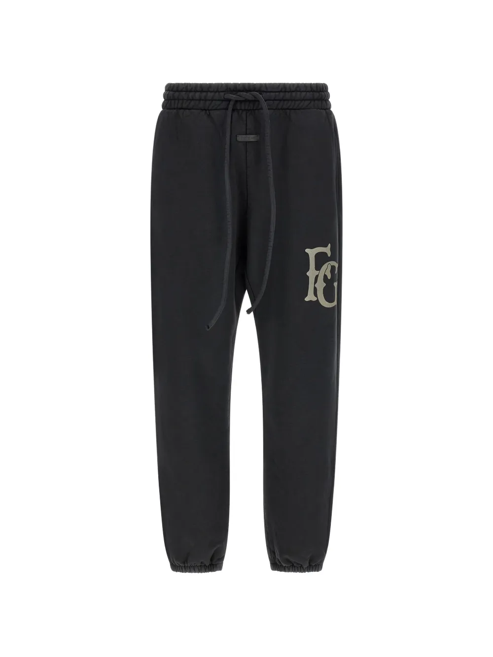 Fear Of God FG Classic logo-patch trousers - Schwarz