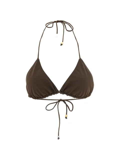 Jacquemus Rond-Carré triangle bikini top