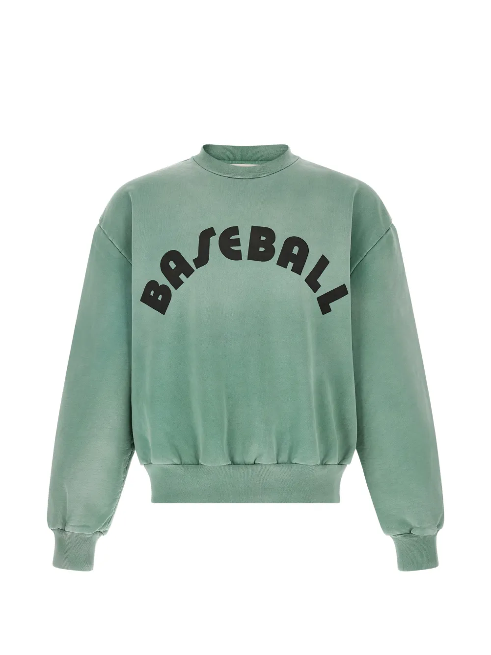 Fear Of God graphic-print raglan-sleeve sweater - Verde
