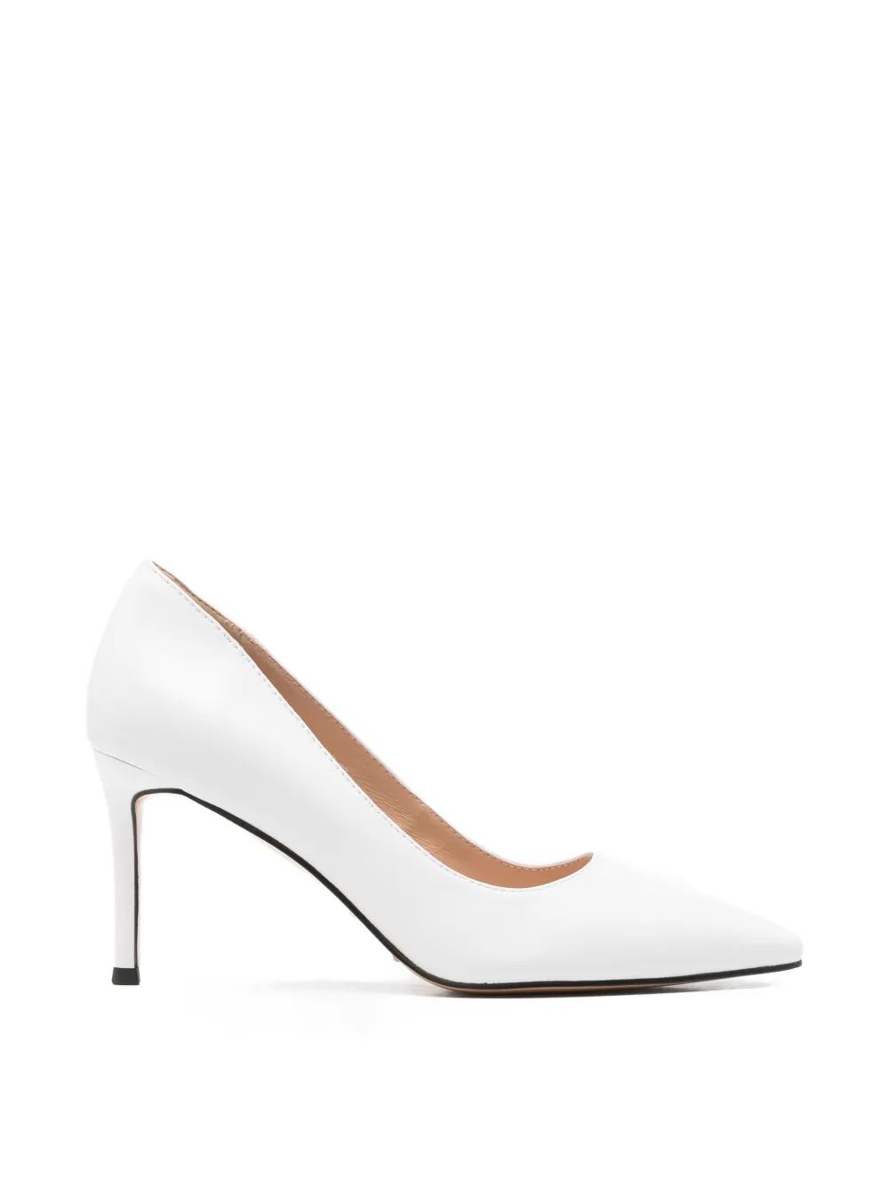 LINDA BAUMANN Pumps met puntige neus Wit