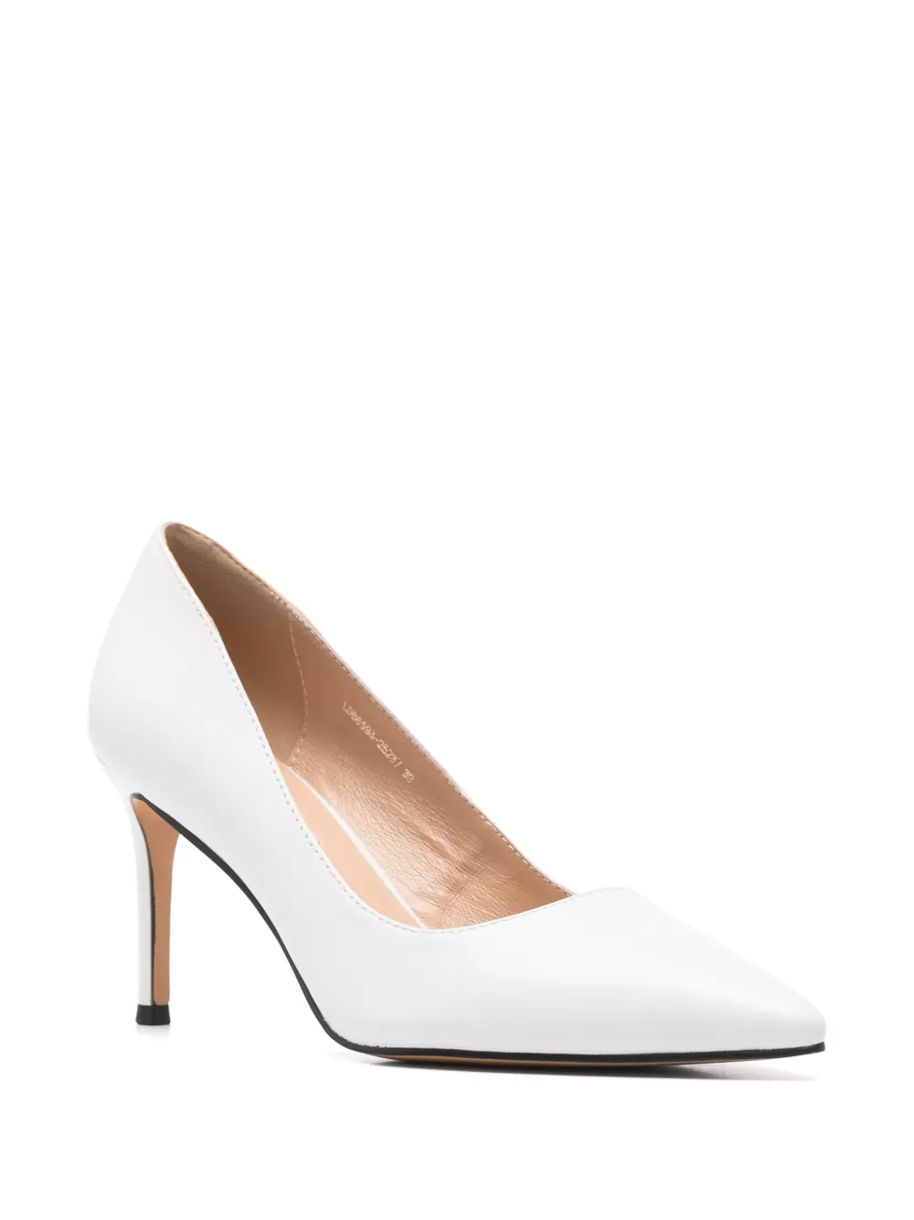 LINDA BAUMANN Pumps met puntige neus Wit