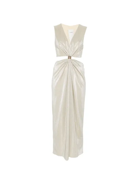 RAME cut-out ruched midi dress