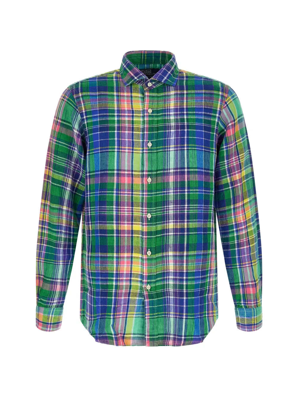 Polo Ralph Lauren check linen shirt - Grün