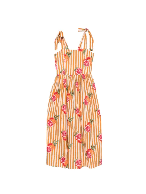 ELLEBLEU Olivia striped midi dress