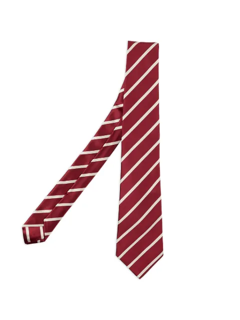 Kiton diagonal-stripe tie