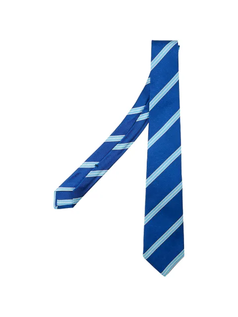 Kiton diagonal-stripe tie