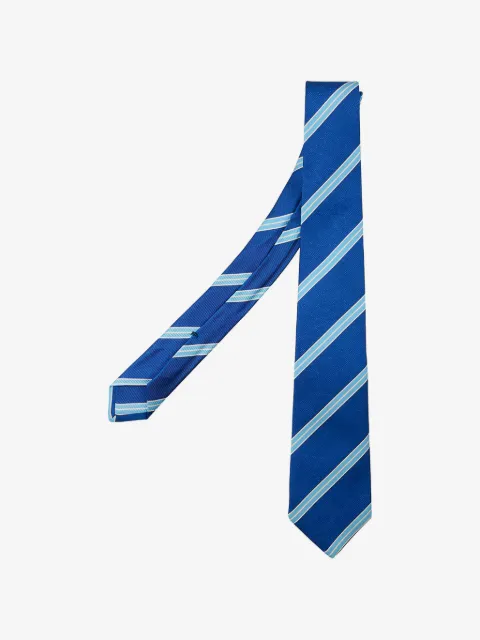 Kiton corbata a rayas diagonales