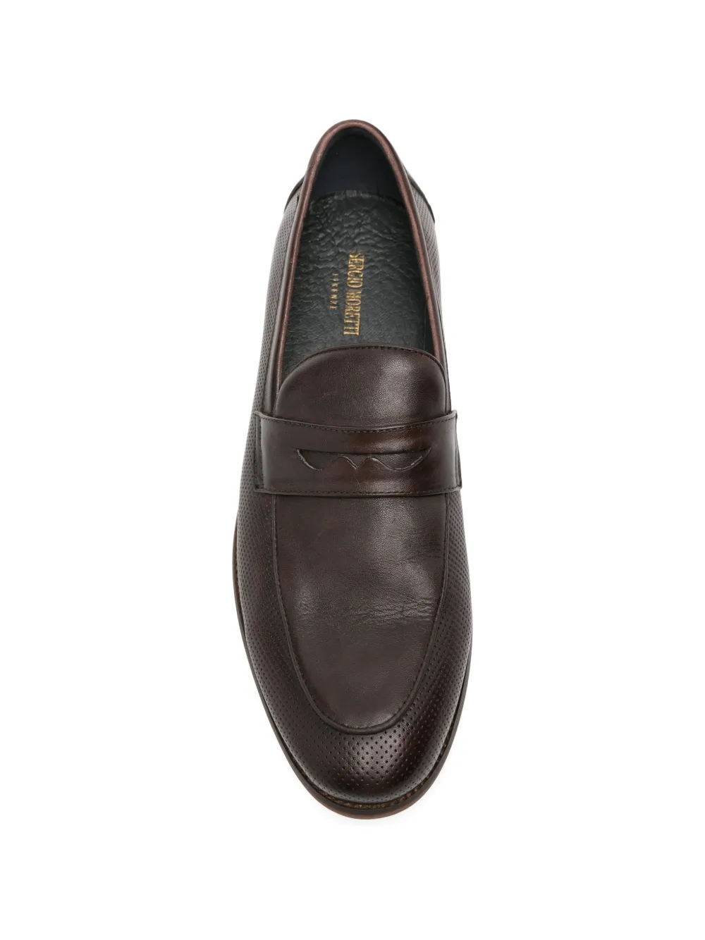 SERGIO MORETTI FIRENZE Loafers met kwastje Bruin