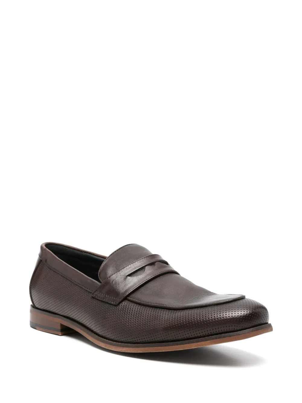 SERGIO MORETTI FIRENZE Loafers met kwastje Bruin