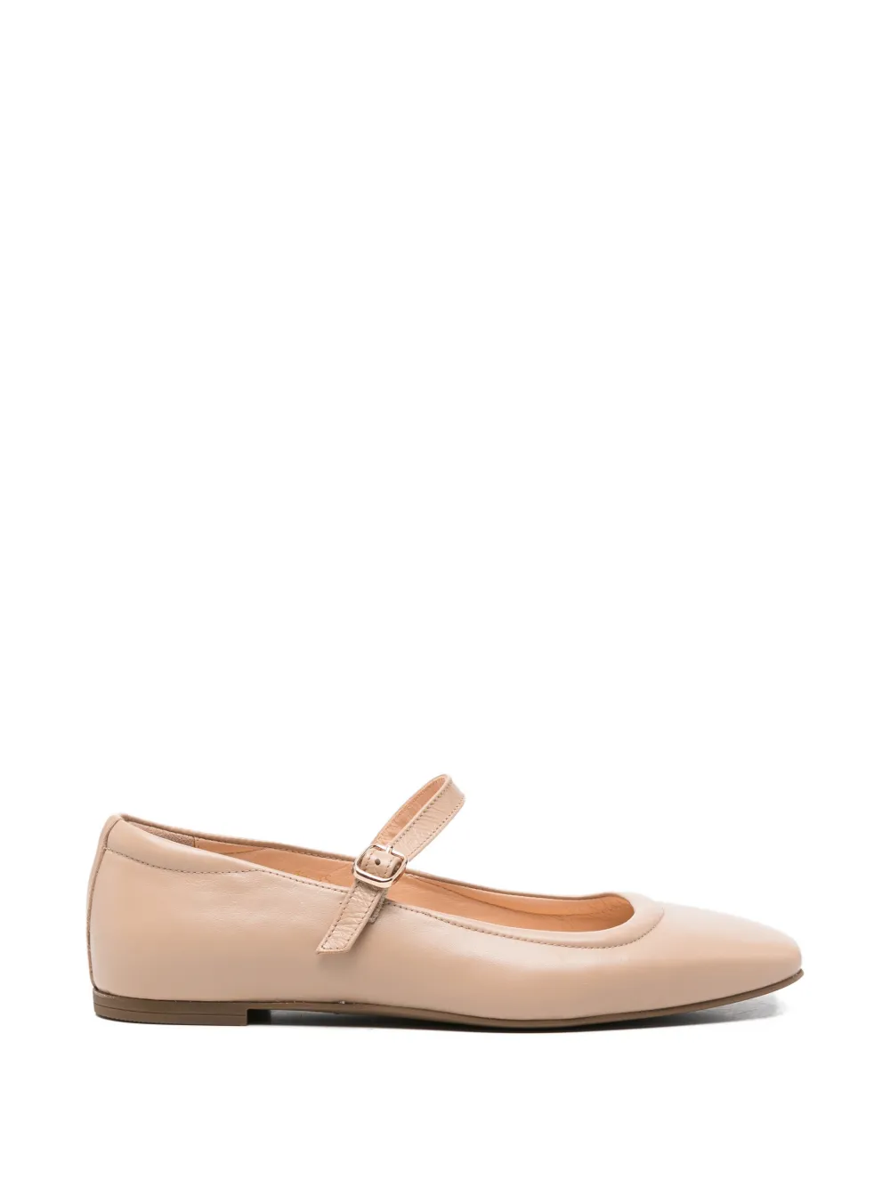 SERGIO MORETTI FIRENZE buckle-fastening ballet flats - Toni neutri