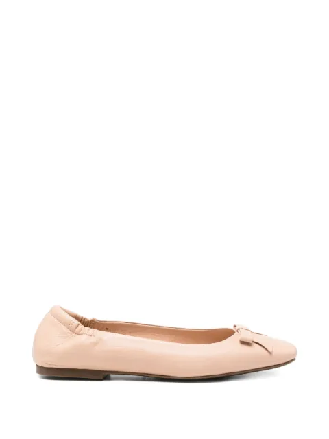 SERGIO MORETTI FIRENZE bow-detail ballet flats