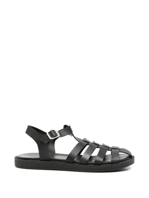 SERGIO MORETTI FIRENZE cage-strap buckle-fastening sandals