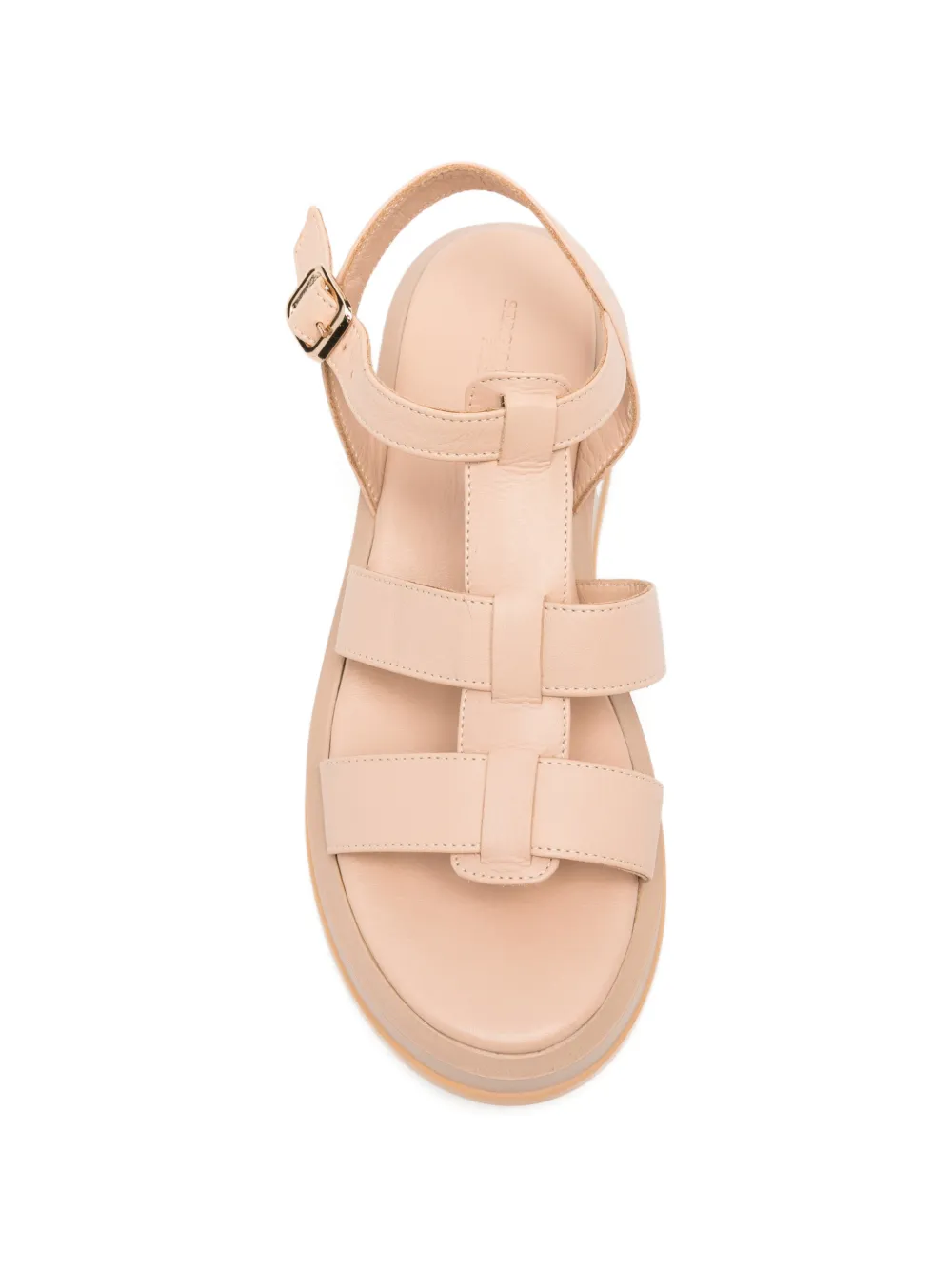 SERGIO MORETTI FIRENZE Gekooide sandalen Beige