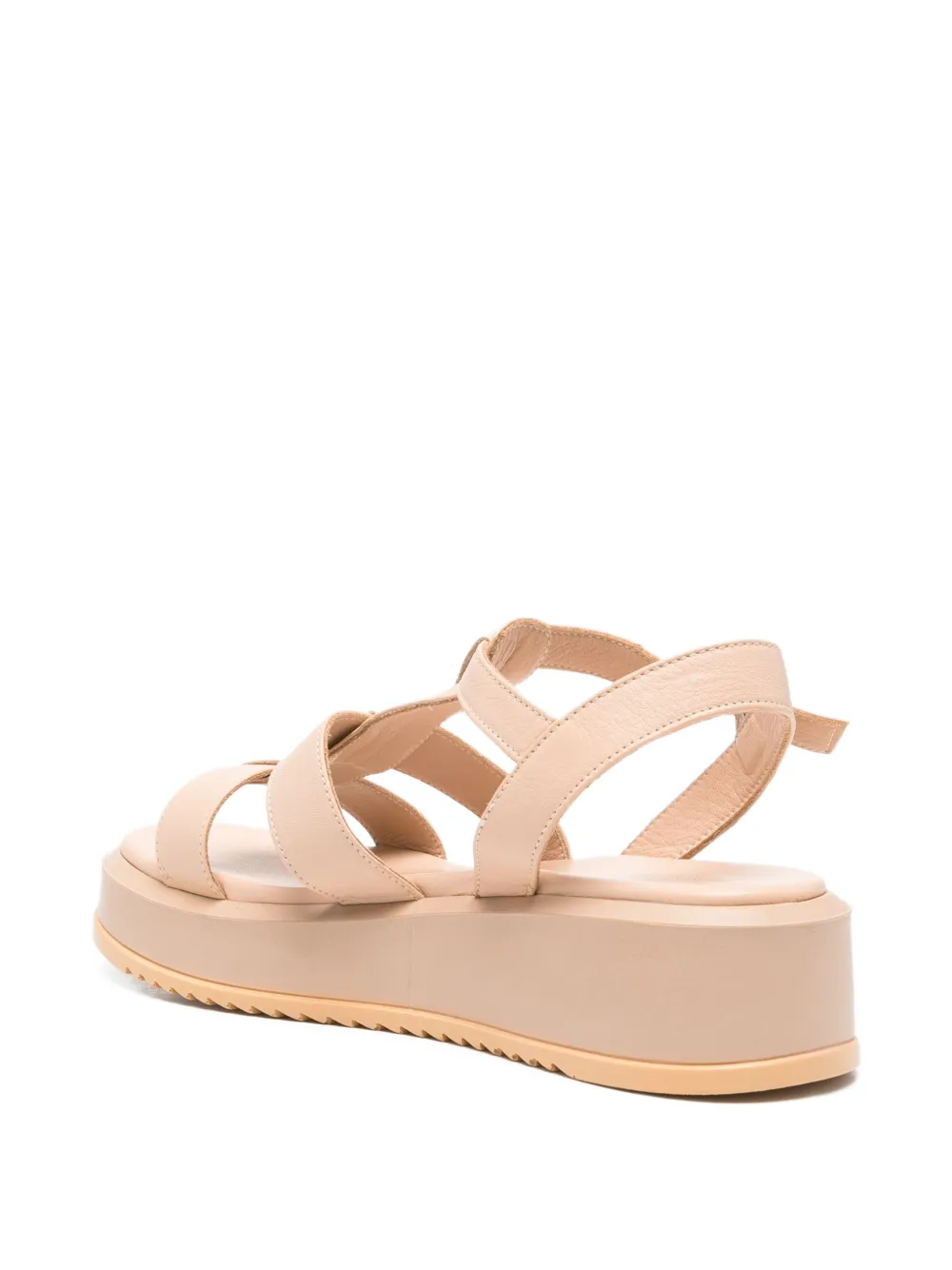 SERGIO MORETTI FIRENZE Gekooide sandalen Beige