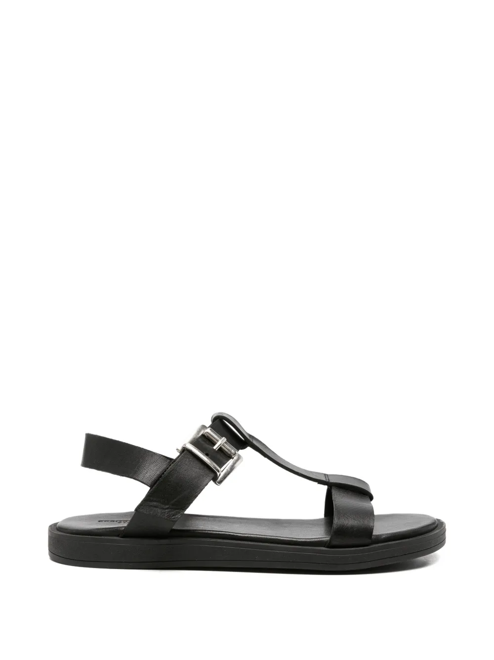 SERGIO MORETTI FIRENZE buckle-fastening T-bar sandals - Nero