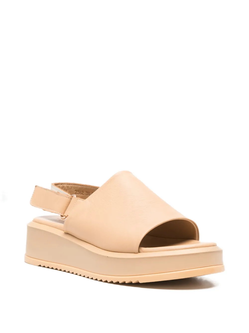 SERGIO MORETTI FIRENZE Sandalen met klittenband Beige
