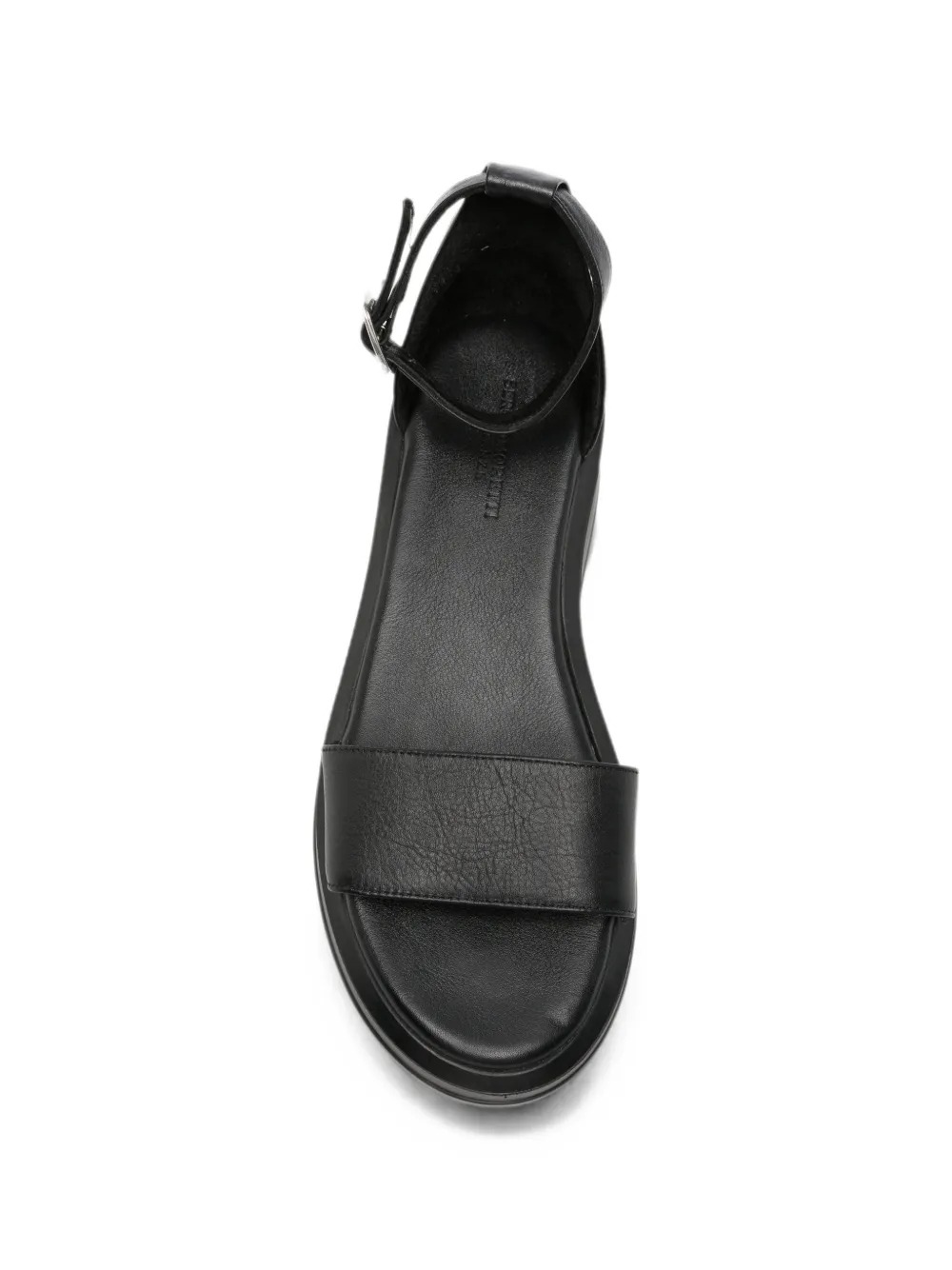 SERGIO MORETTI FIRENZE Sandalen met gesp Zwart